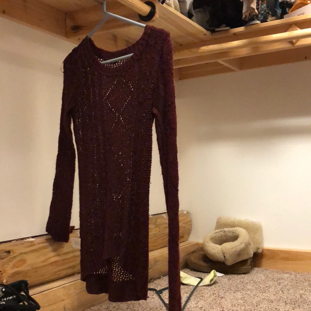 Maroon Sweater